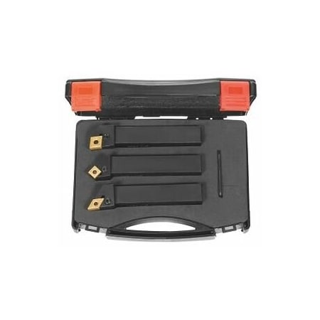 Holex Screw-on Toolholder Set, 3 Pieces, Right-Hand, Shank Size: 32mm 255130 32